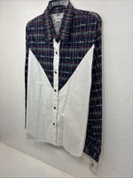 New Women’s Cowboy Threads Multicolor Long Sleeve Button Up XL II-31