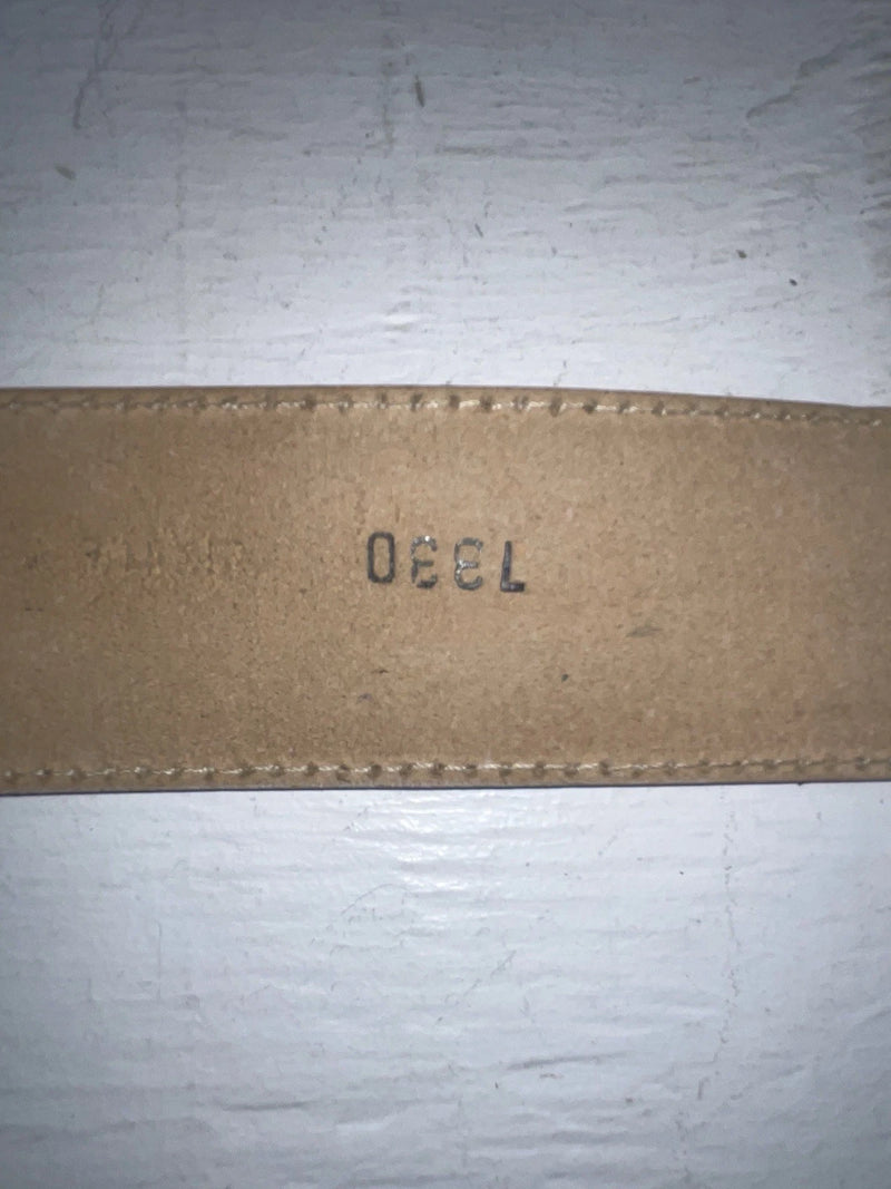 New Blue Genuine Leather 26” Belt #7330 JJ-96