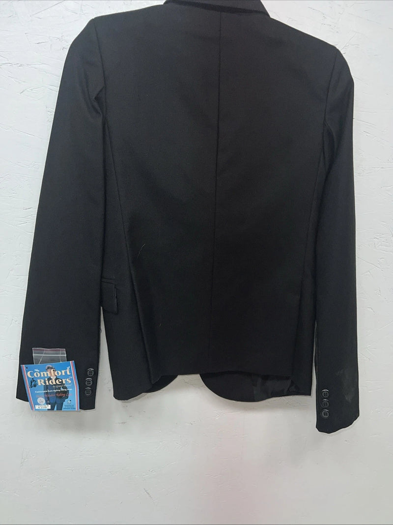 New Children’s Black Comfort Riders Show Jacket 16 #23-31001 II-605