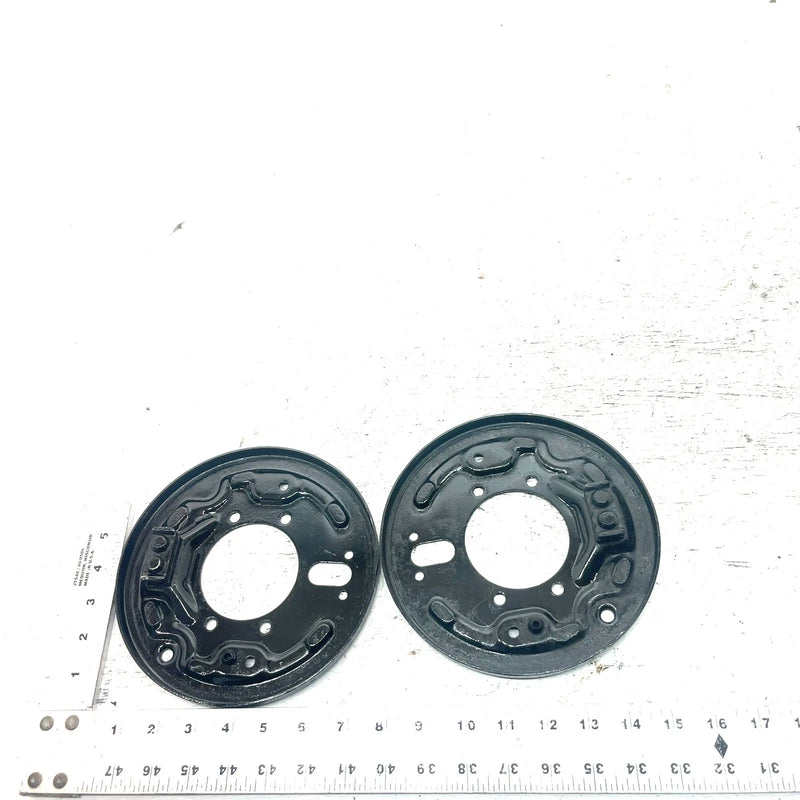 87-93 Suzuki Quadrunner 4WD OEM Front Brake Plate Set 54810-19B20 AS35