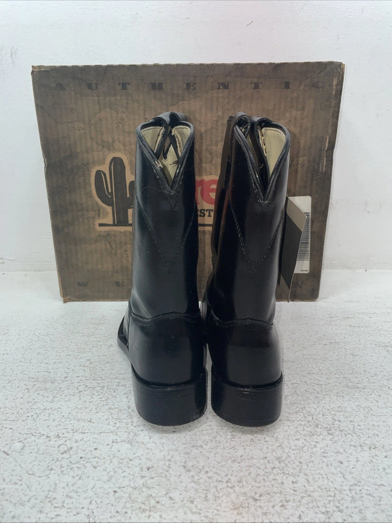 New Kids Black Laredo Cowboy Boots. 2050 1.5 1 1/2 M. 23-111