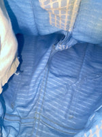 New Vintage Blue Checkered Lee Polyester Pants #2652644 VV-91