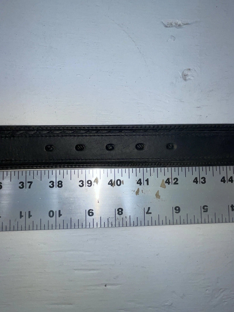 New Black Genuine Leather HD Xtreme Tooled 40” Belt #N2712801 JJ-104