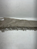 NOS Tan Show Chaps With Fringe Adjustable Waist 43” XL N-39