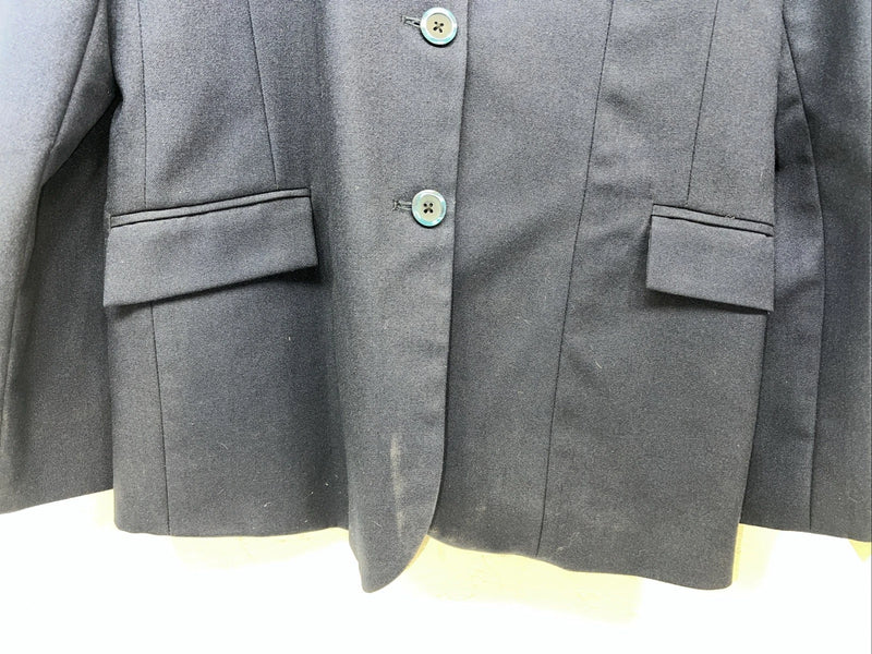 New Women’s Comfort Riders Blue Hunt Meister Riding Coat 14 Large JJ-602