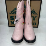 New Children’s Pink Horse Smoky Mountain Cowboy Boots. 1164 11.5 11 1/2. 24-105