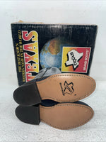New Kids Navy Texas Brand Cowboy Boots. 3207 13 D. 23-51