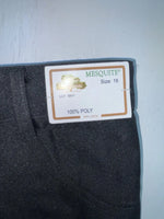 New Vintage Black Mesquite Polyester Pants #5911 3A-28