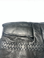 New Black Leather Tuff Mate Riding And Show Gloves Men’s Large Q-506