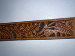 New Brown Genuine Leather Circle Y Tooled 30” Belt #9290 Z-94