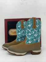 New Women’s Turquoise Laredo Cowboy Boots. 5957 8.5 8 1/2 M. 2-35