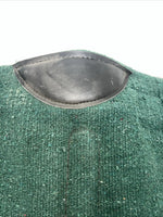 New Connie Combs Green Wool Saddle Pad 32x32 #123181 Pad-3