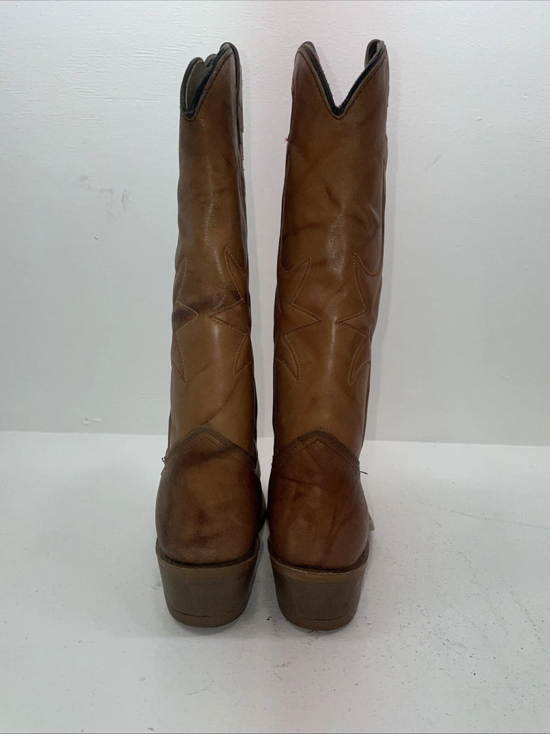 New Women’s Brown Texas Brand Cowboy Boots. 5979 8 D. 16-44