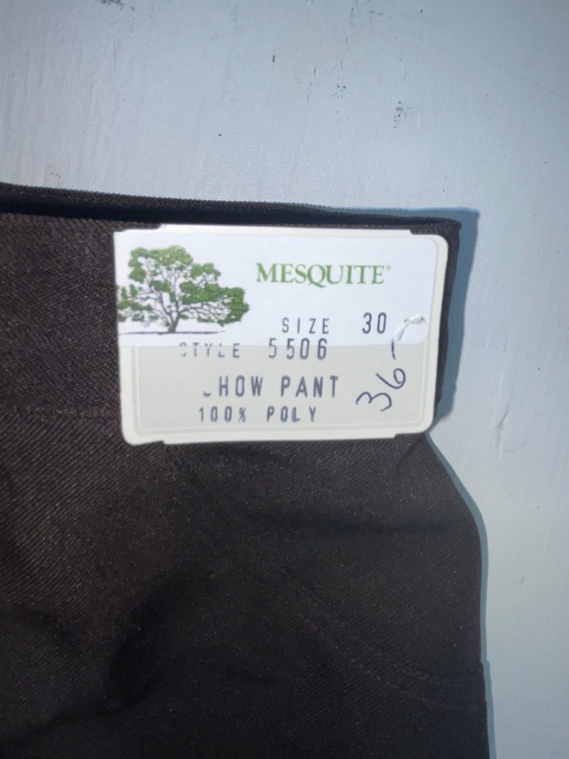 New Vintage Brown Mesquite Polyester Pants #5506 OO-68