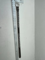 New Black Genuine Leather Nocona Stitched And Weaved S Belt #N3488802 Z-147