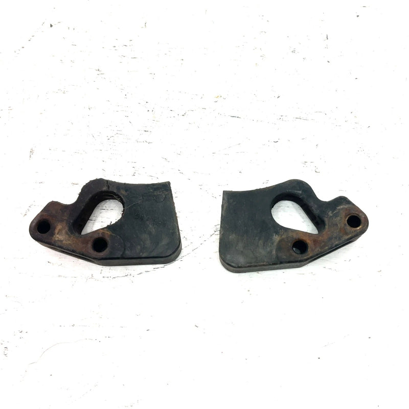 09 Polaris Ranger HD 700 4x4 EFI OEM Front Brake Rotor Guard Pair 5438948 XP12.1