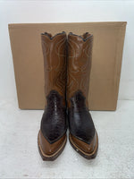New Men’s Brown Rodeo Cowboy Boots. 7044 7 D. 1-42
