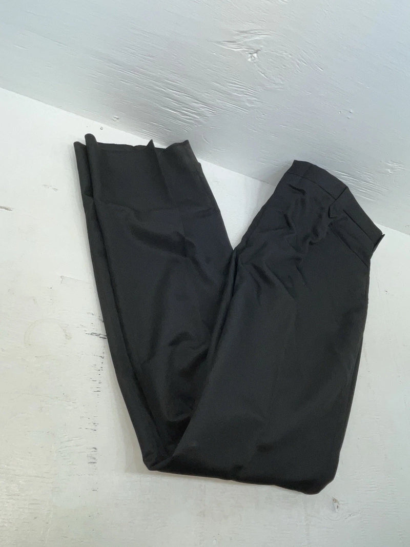 New Vintage Black Circle S Polyester Pants #CP4793 OO-35