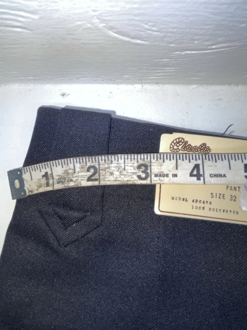 New Vintage Blue Circle S Polyester Pants #9311 OO-39