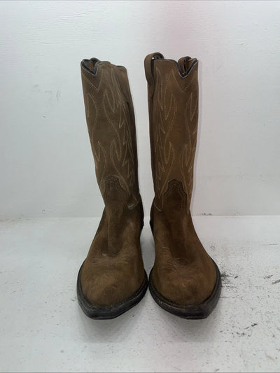 New Men’s Brown Texas Brand Cowboy Boots. 6285 13. 10-48