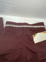 New Vintage Red Lee Polyester Pants #2004081 OO-48
