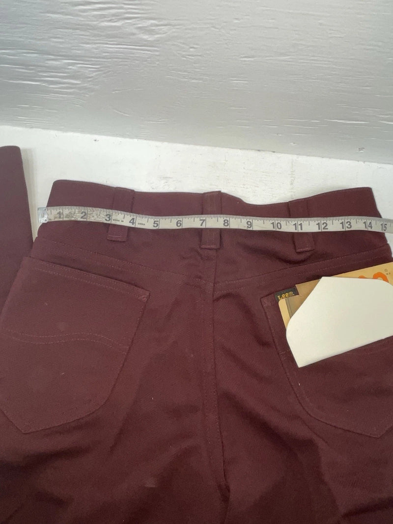 New Vintage Red Lee Polyester Pants #2004081 OO-48