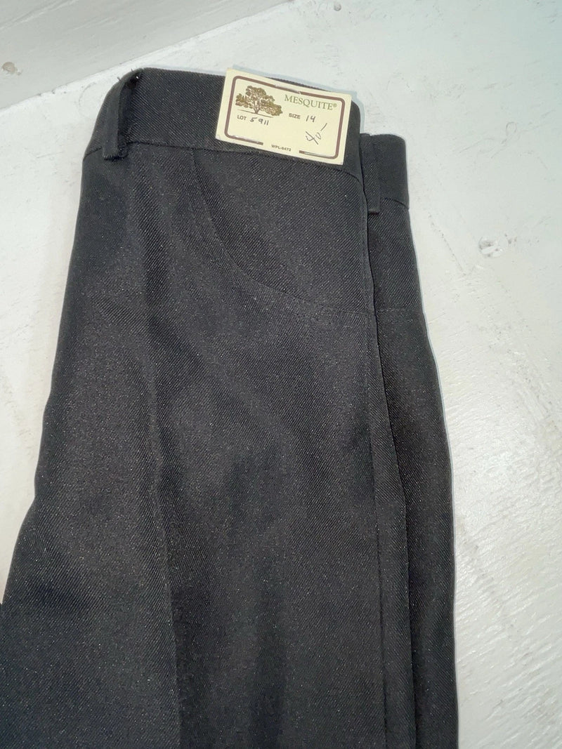 New Vintage Black Mesquite Polyester Pants #5911 3A-1