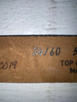 New Brown Genuine Leather Chambers Tooled 24” Belt #5551 NN-88