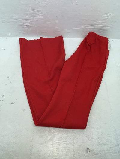 New Vintage Red Panhandle Slim Polyester Pants #1144 VV-77