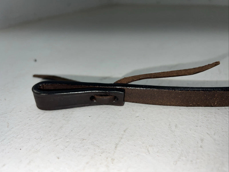 New Tough 1 Dark Brown Leather Single Ply Connector Strap #56-51 FF-23