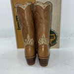 New Women’s Brown Texas Brand Cowboy Boots. 5.5 5 1/2 M. 20-12