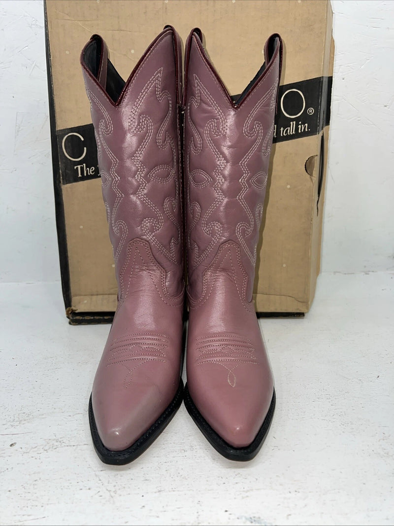 New Women’s Pink Capezio Cowboy Boots. L 353 6 M. 19-12