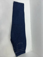 New Men’s Wrangler Blues Dress Easy Relaxed Fit Denim Jeans. 14x32 L-11