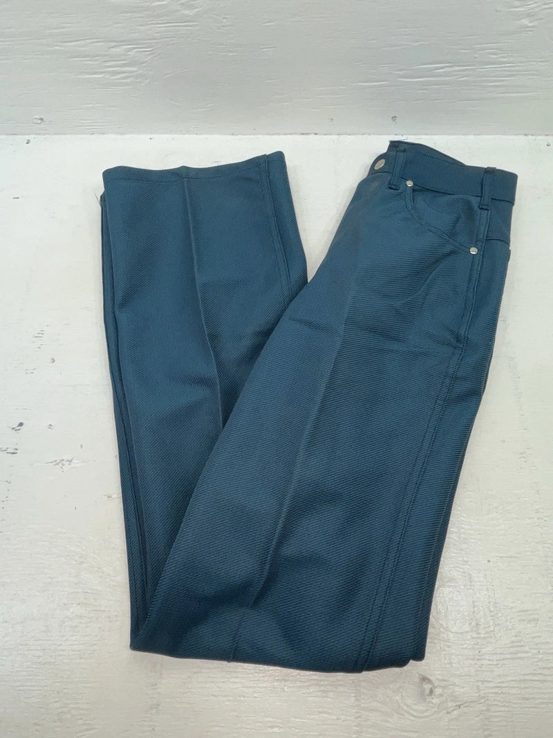 New Vintage Blue Miller Polyester Pants #2624 3A-94