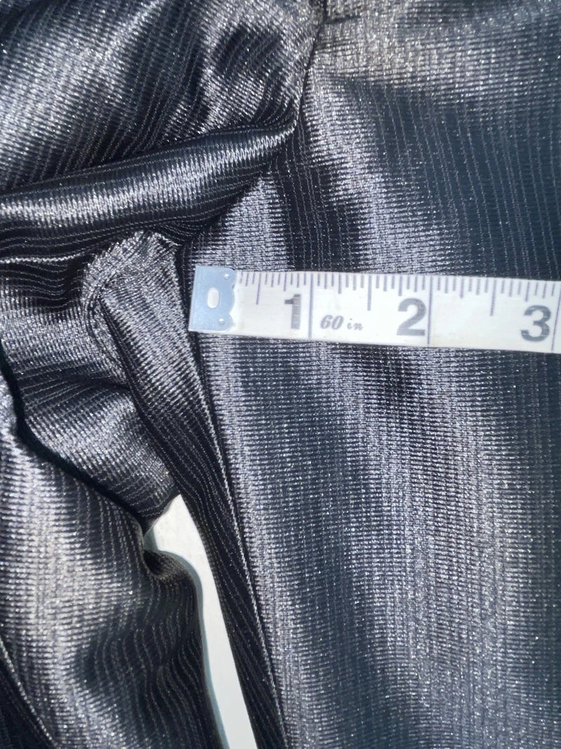 New Vintage Black Circle S Polyester Pants #CP5091 ZZ-16