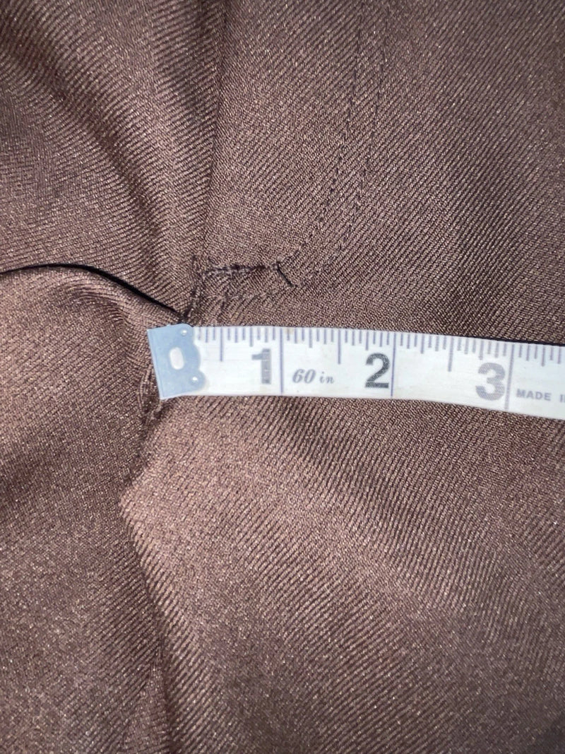 New Vintage Brown Dickson Jenkins Polyester Pants #5510 XX-33