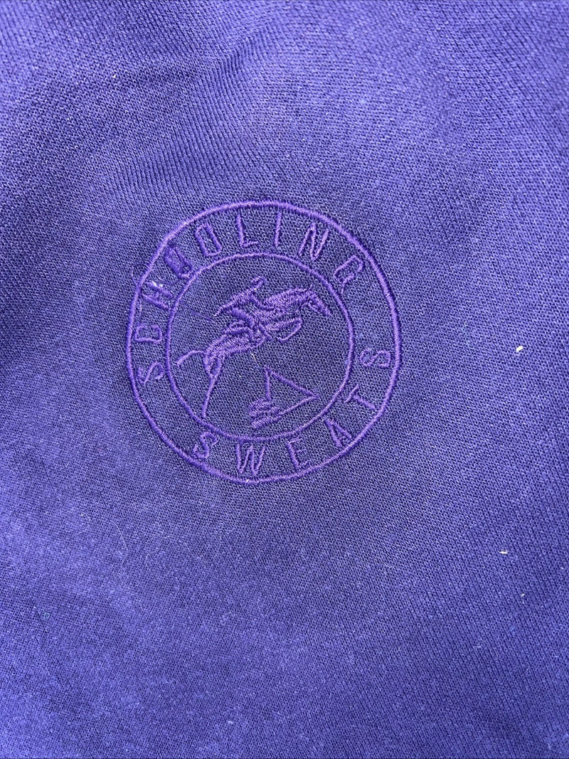 New Women’s Purple Millers Knee Patch Schooling Sweatpants. XL D-45