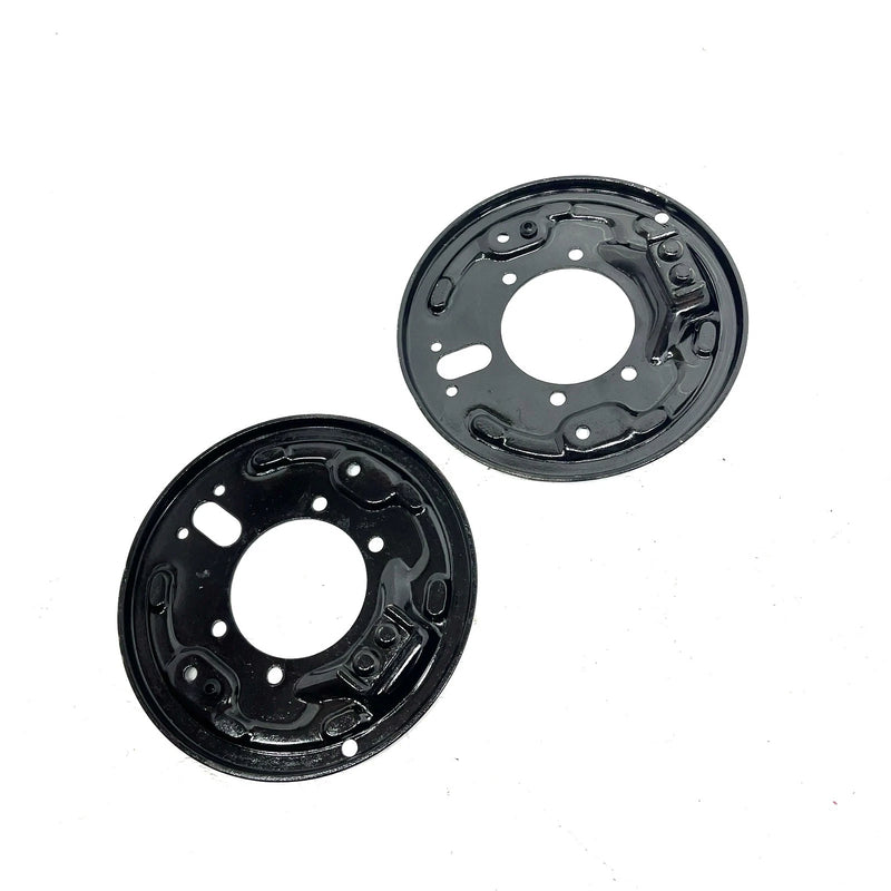 87-93 Suzuki Quadrunner 4WD LT4WD OEM Front Brake Plate Set 54810-19B11 AS40
