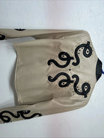 New 1849 Authentic Ranchwear Tan Long Sleeve Short Show Jacket XS WW-79