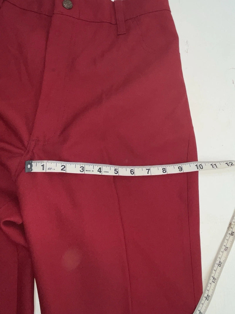 New Vintage Red Dickson Jenkins Polyester Pants XX-51