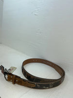 New Brown Genuine Leather Nocona Mossy Oak Camo 46” Belt #N24866222 NN-130