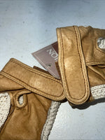 New Brown Ovation Ladies Sport Crochet Gloves #457455 DD-500