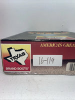 New Women’s Brown Texas Brand Cowboy Boots. 251527446 8.5 8 1/2 M. 16-119