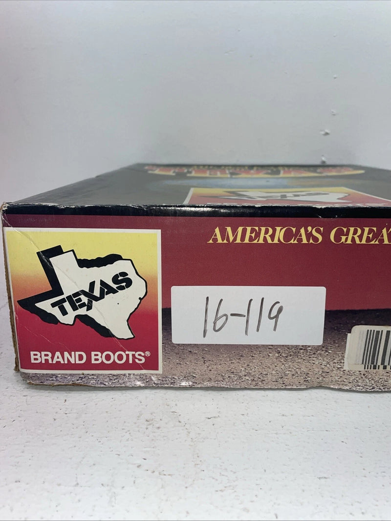 New Women’s Brown Texas Brand Cowboy Boots. 251527446 8.5 8 1/2 M. 16-119