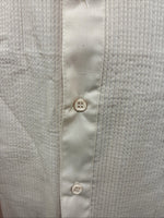 New Wayne Scott Tan Long Sleeve Button Up English Shirt XL X-78