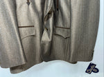 New Men’s Circle S Brown Suit Jacket 42 #24244 II-600