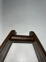 New Royal King Youth Brown Polymar Stirrups #57-1383 FF-2