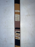 New Brown Genuine Leather Tex Tan Colored Stripe 36” Belt #024731 Z-113