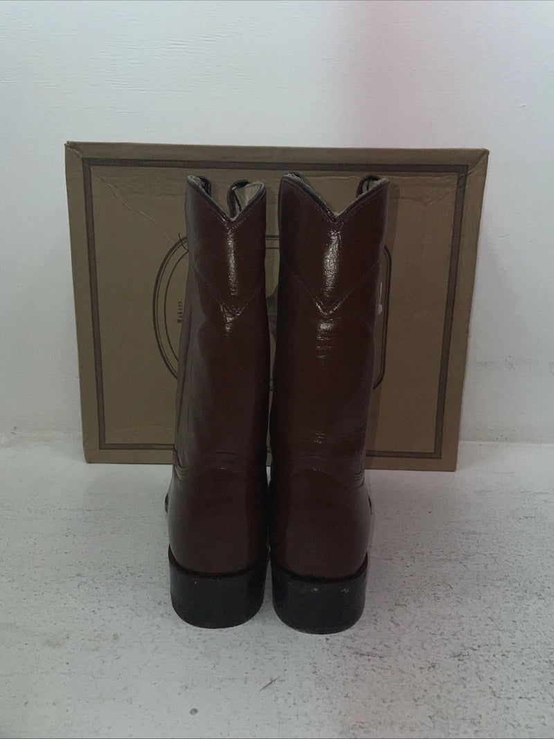 Me Women’s Brown J Chisholm Cowboy Boots. M 102 9 D. 4-125