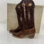New Women’s Brown Texas Brand Cowboy Boots. 5433 5.5 5 1/2. 20-40